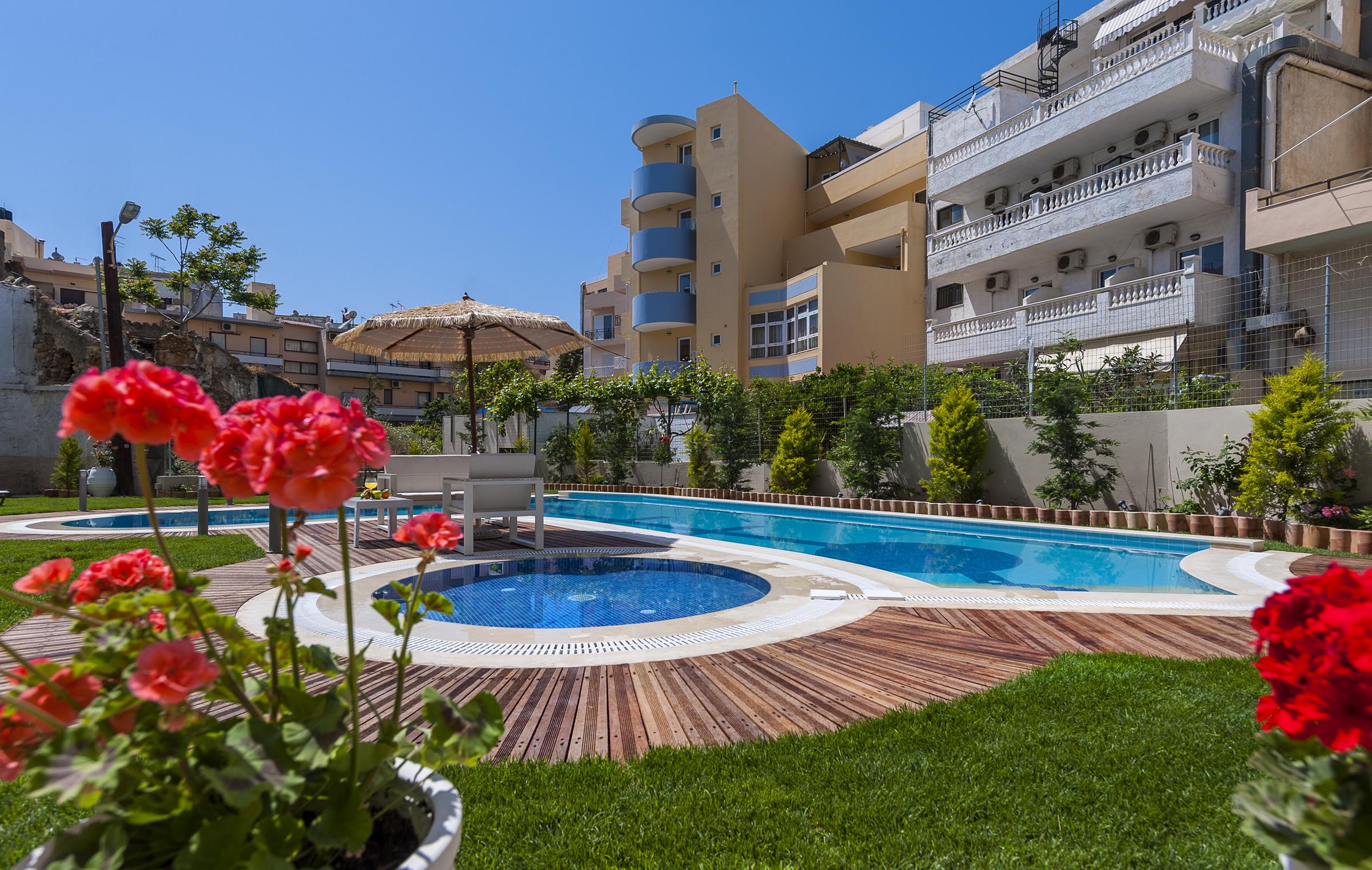 Leonidas Hotel & Apartments Rethymno Exteriér fotografie