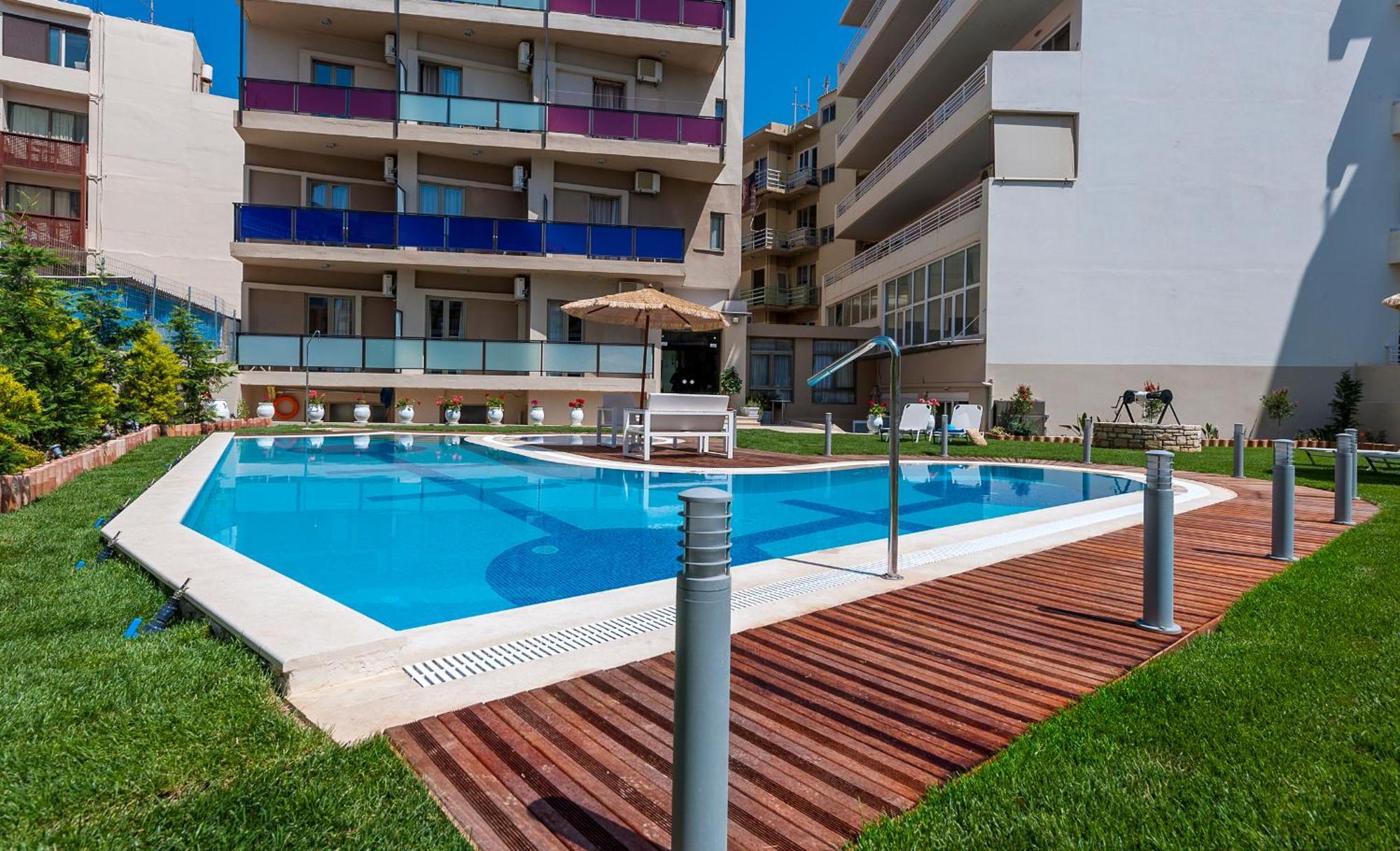 Leonidas Hotel & Apartments Rethymno Exteriér fotografie