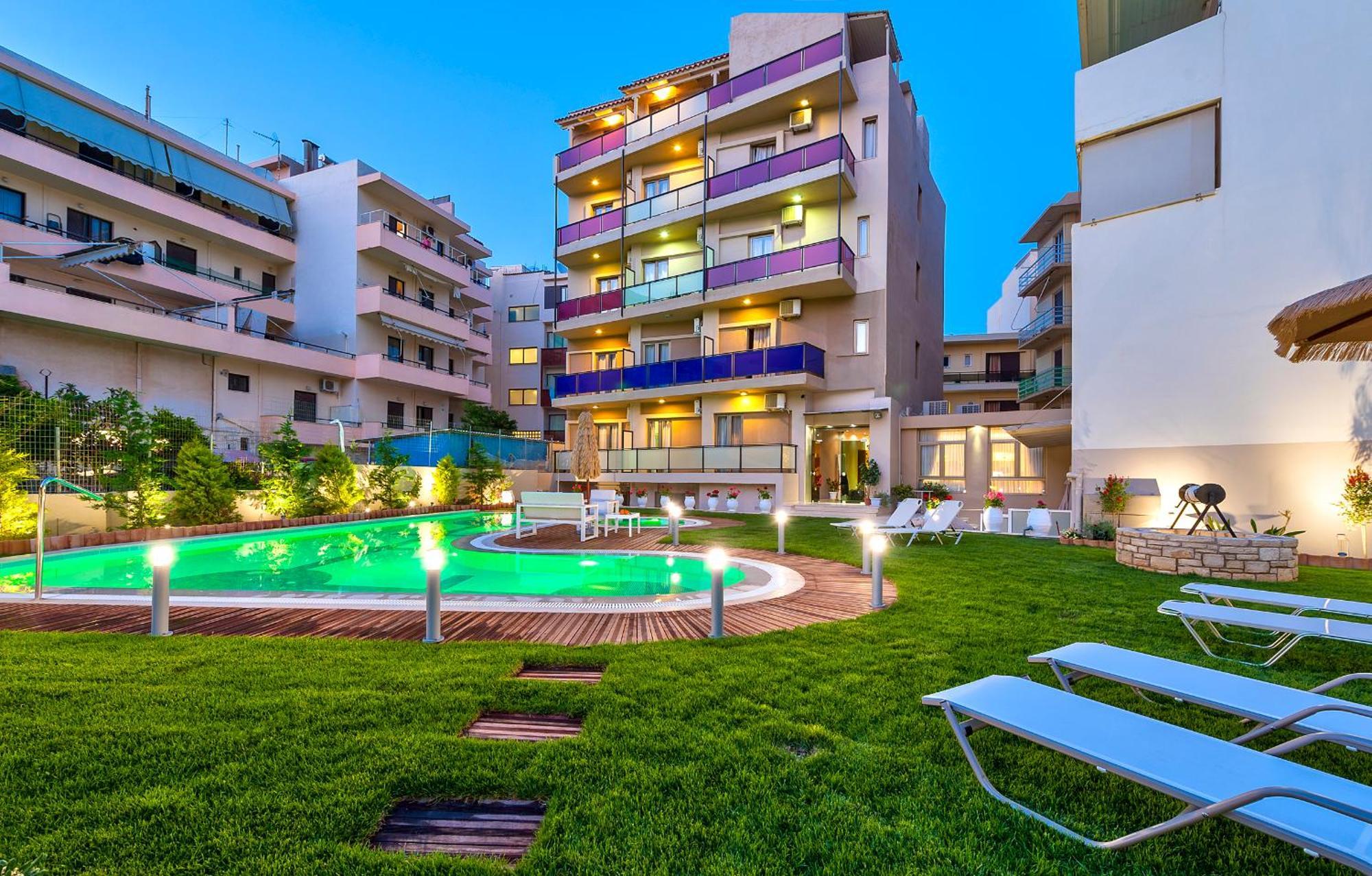 Leonidas Hotel & Apartments Rethymno Exteriér fotografie