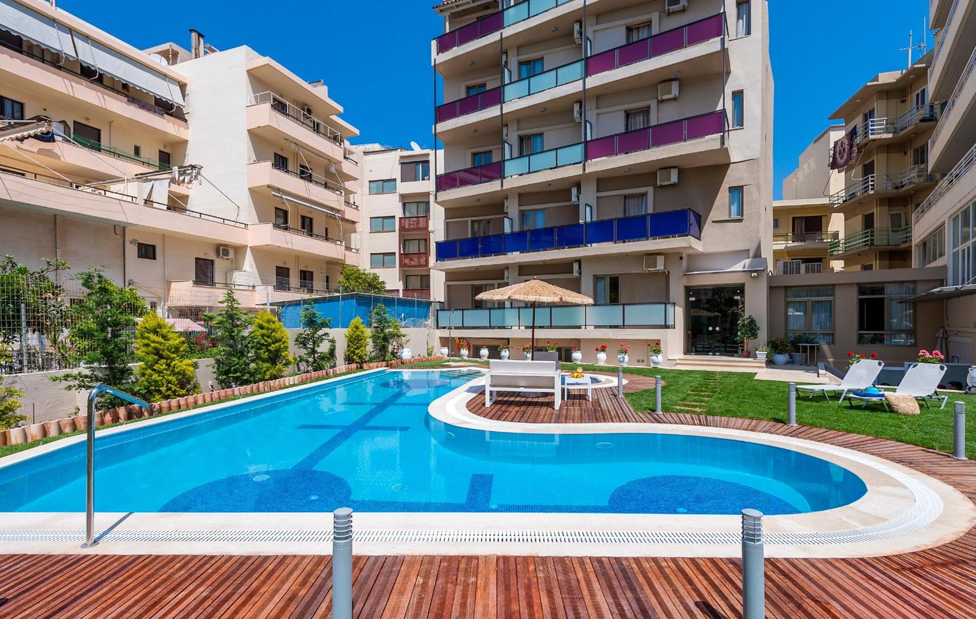 Leonidas Hotel & Apartments Rethymno Exteriér fotografie