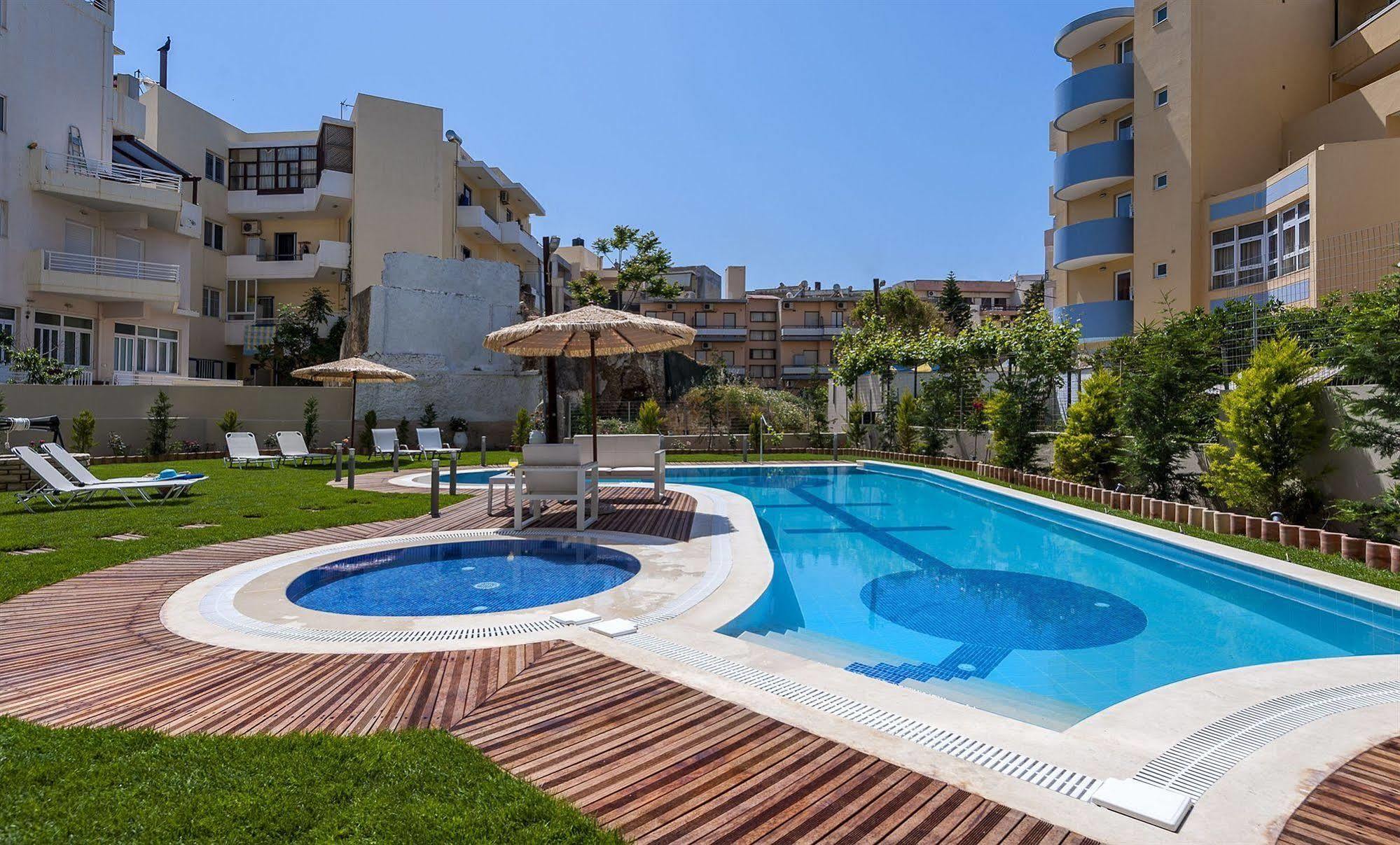 Leonidas Hotel & Apartments Rethymno Exteriér fotografie